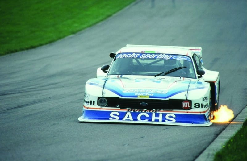 Ford Capri 1.4 turbo spits fire