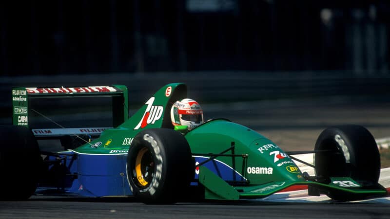 Andrea de Cesaris in Jordan 191