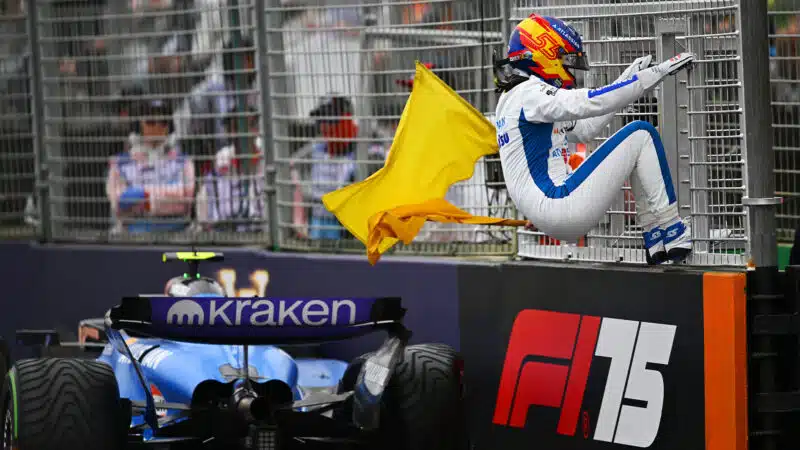 Carlos Sainz WIlliams 2025 Australian GP Melbourne