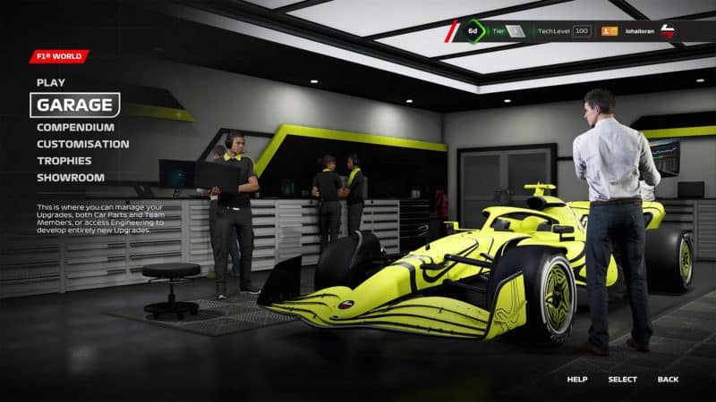 EA F1 23 F1 World