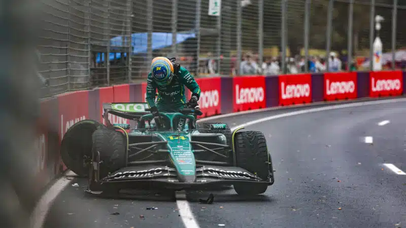 Fernando Alonso Aston Martin 2025 Australian GP