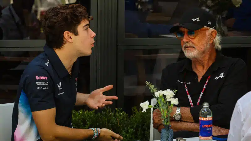 Flavio Briatore Franco COlapinto Alpine 2025 Australian GP Melbourne