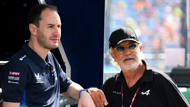 Flavio Briatore Oliver Oakes Alpine 2025 Australian GP Melbourne