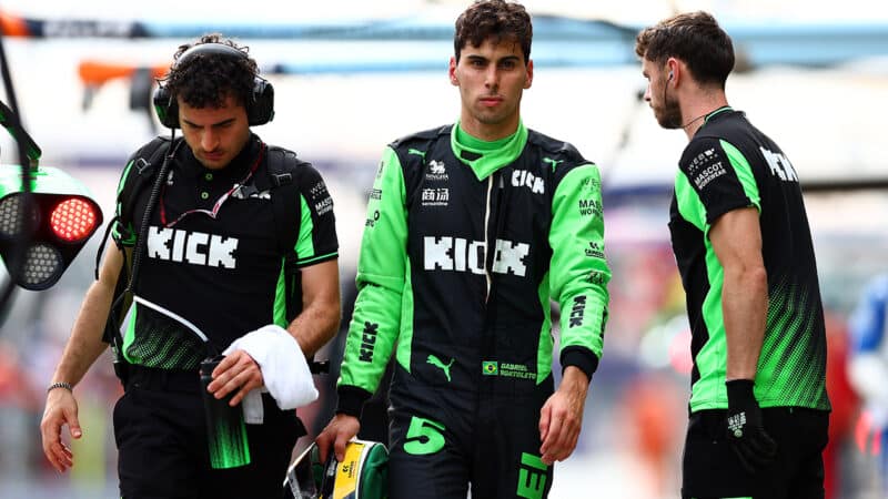 Gabriel Bortoleto after 2025 F1 Australian Grand Prix qualifying