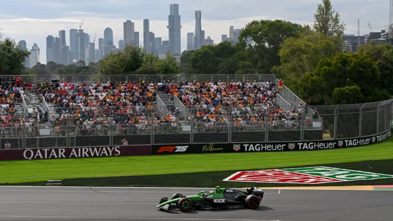 Gabriel Bortoleto in 2025 F1 Australian GP qualifying