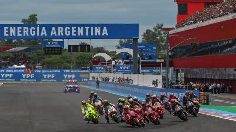 Marquez brothers lead at the start of 2025 MotoGP Argentine GP