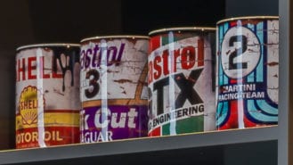 Motor sport car mugs