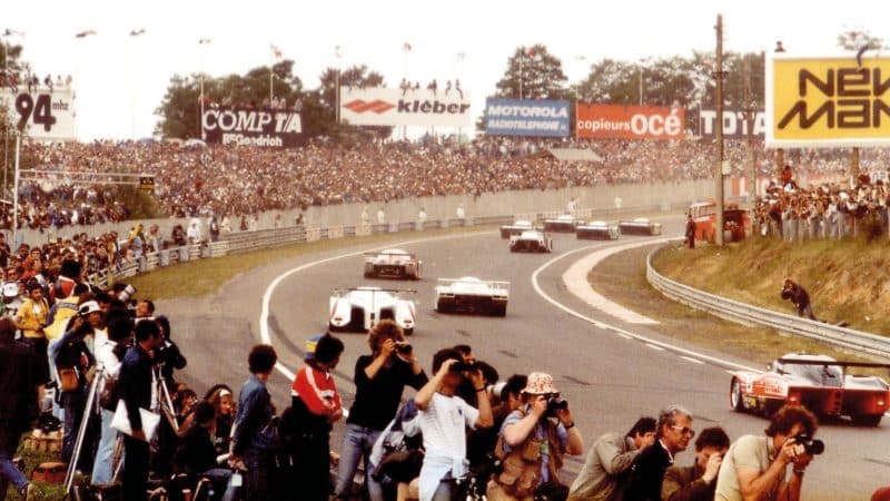 Pace Lap towards 4pm green flag