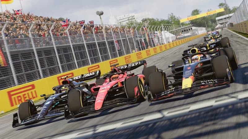F1 23 Overtaking and Racing