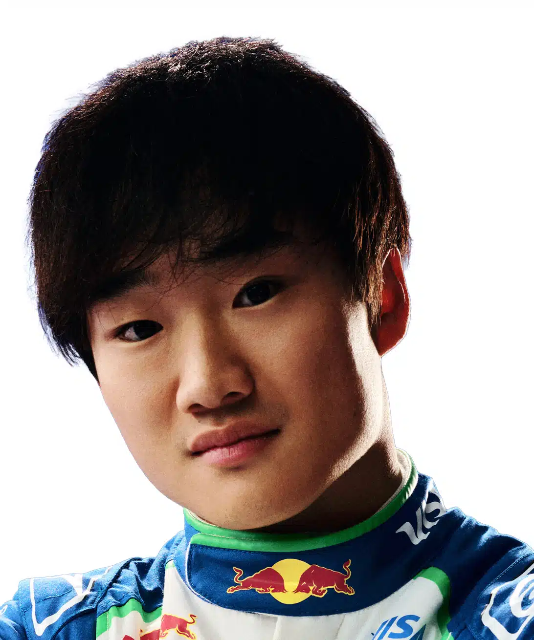 Yuki Tsunoda 2025 head shot